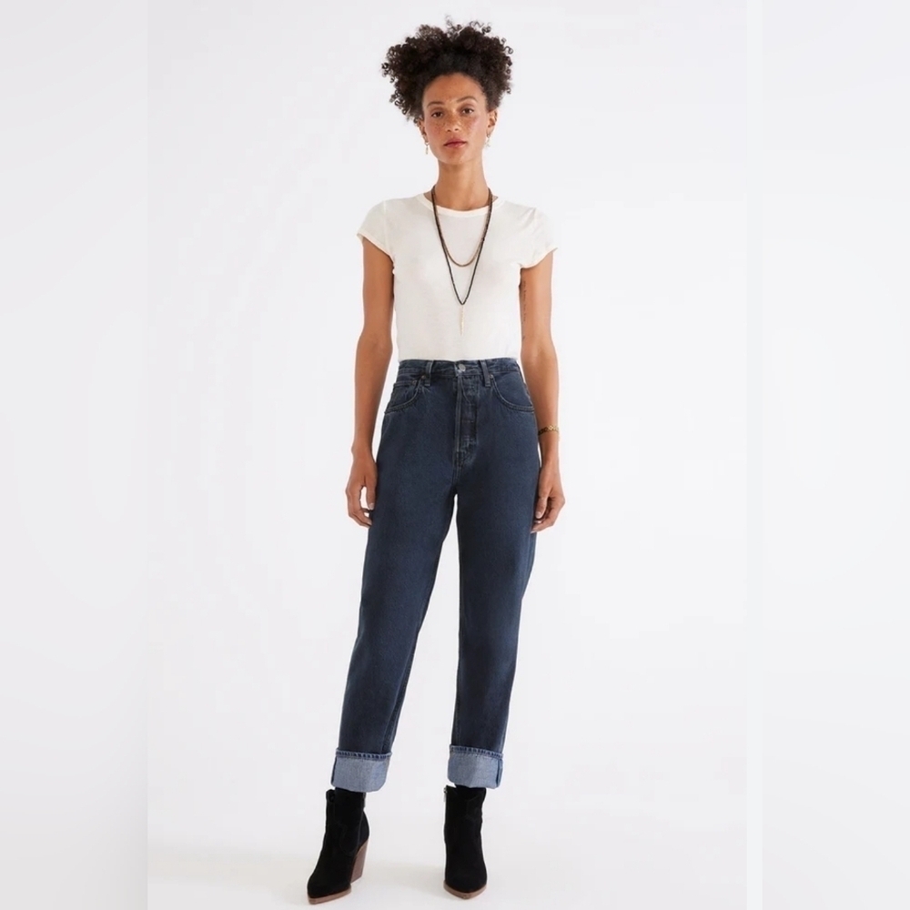 Etica Bryce Pinch Waist Boyfriend size 26
